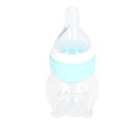 Hztyyier Type de Mamelon Multifonctionnel en Silicone pour bébé, Distributeur de Médicaments pour éviter L'étouffement du Nouveau-né, Matériau de Haute qualité, Fournitures pour bébé Bleues