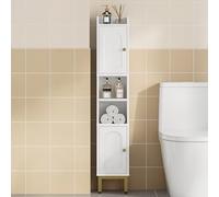 Hzuaneri Meuble de Salle de Bain, Armoire de Salle de Bain, Blanc