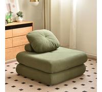 HZWJD Canapé-lit futon en Velours côtelé,canapé Convertible,canapé-lit Pliant Une Place,Matelas Convertible,Fauteuil-lit,Housse Lavable pour Salon et Chambre Nutriento