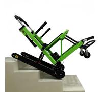 HZWJD Fauteuil Roulant Électrique,Monte-Escalier Portable,Monte-Escaliers Électriques,Fauteuil Roulant Monte-Escalier,Aide À La Marche pour Adultes Handicapés Et Personnes Âgées Green 13ah