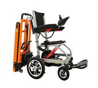 HZWJD Monte-Escalier Électrique À Chenilles Fauteuil Roulant Électrique Diable Monte-Escalier Électrique Pliable Et Portable Moteur sans Balais De 200 W Et Charge Maximale De 150 Kg A