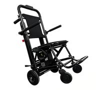 HZWJD Monte-Escaliers pour Personnes Âgées,Monte-Escaliers Électriques,Fauteuil Monte-Escalier Pliable Et Léger,Capacité De Charge 159 Kg,pour Patients Âgés Black