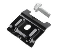 HZXINYI Support de batterie avec pince et boulon OE 1J0803219 - Kit de maintien de batterie compatible avec VW Beetle CC Tiguan Touran Golf MK4 MK5 Passat B6 Polo Passat Audi A3 Q3 (Noir)