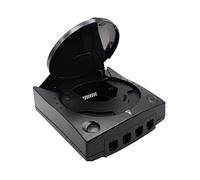 Hzxkqmil Coque de rechange pour console de jeux vidéo SEGA Dreamcast DC, rétro, boîtier en plastique, accessoires pour Dreamcast DC - Noir