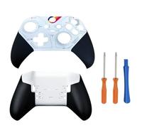 Hzxkqmil Coque du Boîtier de Remplacement pour Xbox Manette sans Fil Elite Series 2 - Édition Spéciale, Coquille Avant + Coque de Inférieure Accessoires, avec Outils de Tournevis