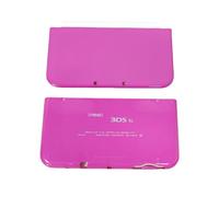 Hzxkqmil Couvercle Avant et Arrière Coque de Remplacement pour Nintendo New 3DS XL Console, Boîtier Supérieur/Inférieur Faceplate DIY Accessoires pour Nintendo New 3DSXL (Rose)