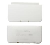 Hzxkqmil Couvercle Avant et Arrière Coque de Remplacement pour Nintendo New 3DS XL Console, Boîtier Supérieur/Inférieur Faceplate DIY Accessoires pour Nintendo New 3DSXL (Blanc)