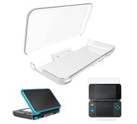 Hzxkqmil Étui de Protection pour Nintendo New 2DS XL/LL, Coque Dure en Cristal Clair Housse Protectrice + 1 Jeux de Films de Protection D'écran pour New 2DS XL/LL Console