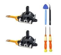 Hzxkqmil Joystick Analogique pour Lenovo Legion Go Manette, Joysticks de Remplacement Module Bâtons de Pouce Accessoires avec Outils pour Legion Go Handheld, 2 pièces, 2 pièces