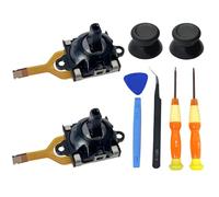 Hzxkqmil Joystick de Remplacement pour ASUS ROG Ally Console, 2 Modules de Capteurs Analogiques avec Poignées de Pouce Accessoires pour GPD Win 3 Windows 10 Handheld/Pico VR Manette, Noir