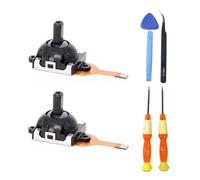 Hzxkqmil Joysticks de Remplacement pour MSI Claw 8 AI+, Accessoires de Joystick Analogique avec Outils de Réparation pour MSI Claw 8 AI+ A2VM Console Portable