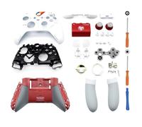 Hzxkqmil Kit Complet de Coque de Rechange pour Xbox One Series X/S Manette | Boîtier Avant et Arrière Rails Latéraux Couvercle de Batterie Boutons ABXY Accessoires pour Xbox Series X/S - Limited Edition