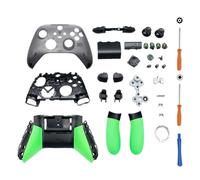 Hzxkqmil Kit Complet de Coque de Rechange pour Xbox One Series X/S Manette | Boîtier Avant et Arrière Rails Latéraux Couvercle de Batterie Boutons ABXY Accessoires pour Xbox Series X/S - Special Edition