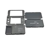 Hzxkqmil Kit de Coque de Remplacement pour Nintendo New 3DS XL Console, Boîtier Supérieur/Inférieur Plaque de Boutons Couvercle de Batterie Accessoires pour Nintendo New 3DSXL (Noir)