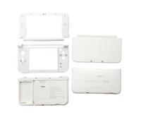Hzxkqmil Kit de Coque de Remplacement pour Nintendo New 3DS XL Console, Boîtier Supérieur/Inférieur Plaque de Boutons Couvercle de Batterie Accessoires pour Nintendo New 3DSXL (Blanc)