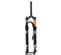 HZXQCVB 27,5 Pouces Fourche À Suspension Air Axe Traversant Boost 15 X 110mm Fourche VTT 1-1/8'' Tube Droit/Conique Course 100mm Verrouillage À Distance Fourche Avant De Vélo(29in,1-1/8'')
