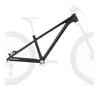HZXQCVB Cadre De Vélo De Dirt Jump 17'' Vélo De Montagne Hardtail XC 27,5'' Cadre en Alliage D'aluminium Frein À Disque Axe Traversant 12 X 142mm BB Bas 68mm(Black)