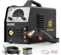 HZXVOGEN Poste à souder MIG, capacité 250A, alimentation automatique du fil, MIG250DP