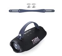 Hzycwgone Dragonne de Transport pour JBL Xtreme 5/Xtreme 4/Xtreme 3/Xtreme 2 Enceinte Portable Bluetooth,pour Xtreme5/4/3/2 Haut-Parleur Poignée de Amovible Accessoires en Silicone(Bleu)