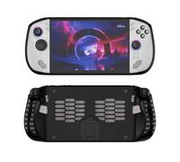 Hzycwgone Étui de Protection Coque pour Lenovo Legion Go S Console Gaming | TPU Housse Souple Sac Arrière avec Support & Antidérapant Ergonomique Grip pour Legion Go S 8ARP1, Noir, Extérieur et Voyage