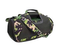 Hzycwgone Étui de Transport Housse de Protection Sacoche de Voyage Portable Accessoires avec Sangle pour JBL Boombox 4 Enceinte Bluetooth Portable,Sac Supplémentaire pour Microphones,Câble,Camouflage
