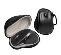 Hzycwgone Étui de Voyage pour Logitech MX Master 4 / MX Master 3 / MX Master 3S Souris sans Fil,Sac Rigide Housse de Protection Coque pour MX Master Souris Ergonomique et Accessoires,Étui Noir
