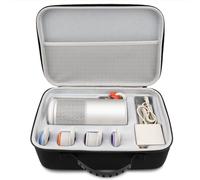 Hzycwgone Étui de Voyage pour XGIMI MoGo 4 Mini Videoprojecteur,Housse Sac Sacoche de Transport Rigide pour XGIMI MoGo 4 Laser,Filtre,Prise de Courant,Télécommande,Accessoires,Noir