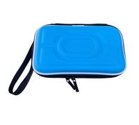 Hzycwgone Étui de Voyage Rigide pour Nintendo Gameboy Advance GBA DS Lite | Housse de Protection Sacoche de Transport avec Sangle Sac pour Gameboy Color Pocket GBA/GBC/GBP/DS Lite/NDSL/NDSi, Bleu