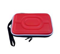 Hzycwgone Étui de Voyage Rigide pour Nintendo Gameboy Advance GBA DS Lite | Housse de Protection Sacoche de Transport avec Sangle Sac pour Gameboy Color Pocket GBA/GBC/GBP/DS Lite/NDSL/NDSi, Rouge