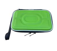 Hzycwgone Étui de Voyage Rigide pour Nintendo Gameboy Advance GBA DS Lite | Housse de Protection Sacoche de Transport avec Sangle Sac pour Gameboy Color Pocket GBA/GBC/GBP/DS Lite/NDSL/NDSi, Vert