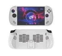 Hzycwgone Étui pour Lenovo Legion Go S(2025),TPU Housse Sac de Protection pour Legion Go S 8ARP1 Console Gaming,Coque Arrière Souple avec Support pour Legion Go S Console de Jeux Portable(Blanc)