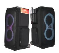 Hzycwgone Housse de Protection Etui Sac Boîtier Poussière Accessoires pour JBL Partybox Stage 320 Enceinte Portable(Noir)