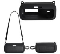 Hzycwgone Housse en Protection pour Bose Nouveauté SoundLink Plus Enceinte Portable Bluetooth,Étui en Silicone Voyage Sac Accessoires avec Sangle pour Bose Soundlink Plus(Noir Étui)