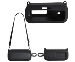 Hzycwgone Housse en Protection pour Bose Nouveauté SoundLink Plus Enceinte Portable Bluetooth,Étui en Silicone Voyage Sac Accessoires avec Sangle pour Bose Soundlink Plus(Noir Étui)