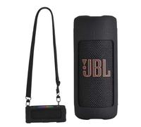 Hzycwgone Housse en Protection pour JBL Grip Enceinte Bluetooth compacte,Étui en Silicone Voyage Sac pour JBL Grip avec Sangle & Mousqueton Accessoires Case (Noir Étui)