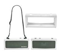 Hzycwgone Housse en Protection pour Sony ULT Field 3 - Enceinte Bluetooth Ultra Portable,pour Sony ULT Field 3 SRSULT30 Étui en Silicone Voyage Sac Portable Case Accessoires,Blanc