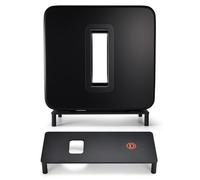 Hzycwgone Pied Support Caisson de Basses pour Sonos Sub 4 - Caisson de Basses inalámbrico,Acier Carbone Support Base Protection Support de Sol pour Sonos Sub 4/Sub 3/Sub 2 Subwoofer Noir & Blanc