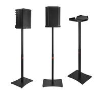 Hzycwgone Pied Support Enceintes pour Bose S1 Pro+ / S1 Pro & Plus, Hauteur Réglable 25" - 39" Acier Carbone Support Base Support de Sol pour Enceinte Bluetooth Portable Système