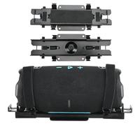 Hzycwgone Support de Plafond Montage Mural pour JBL Charge 6/5/4,Flip 7/6/5 | Adaptateur Trépied d’étagère Murale Métal Réglable Profondeur avec Stable Bande pour Enceinte Portable de 6,7 à 8,9 po