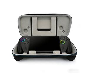 Hzycwgone Ultra Mince Housse de Transport pour ASUS ROG Xbox Ally X Console | Sacoche Rigide Coque de Voyage Étui de Protection avec Sangle Sûre & Support pour ROG Xbox Ally Handheld, Anti-Pression, Noir