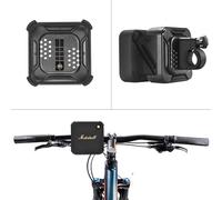 Hzycwgone Vélo Guidon Support pour Marshall Willen Enceinte Bluetooth Portable,Bicyclette Adaptateur Monture Compatible avec Marshall Willen(Noir)