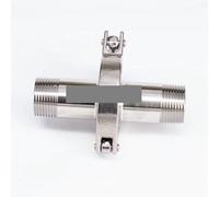 HZZGMANCAJ 1" BSPT Male x 1.5" Tri Clamp Set SUS304 Stainless Steel Assembly Fitting Tri-Clover Home Brew