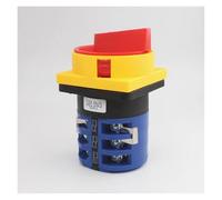 HZZGMANCAJ Démarreur électronique LW26-32GS 5,5 N/3 690 V, sélecteur de Transfert Avant et arrière, 32 A, Interrupteur à Came à Cadenas triphasé Off-on