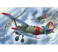 I-15 Chato, Spanish Air Force Biplane Fighter 1:72 Plastique Model Kit Icm