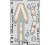 Maquette Eduard I-153 Chaika Seatbelts Steel For Icm - 1:32e - Accessories