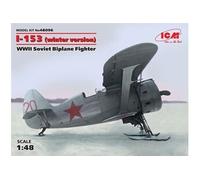 ICM - Maquette plastique - I-153 - Avion de chasse soviétique WWII 1:48 - Version hivernale
