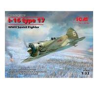 ICM Maquette plastique I-16 Type 17 – Avion de chasse soviétique WWII 1:32