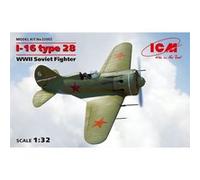 I-16 Type 28, Wwii Soviet Fighter - 1:32e - Icm G