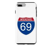 I-69 Souvenir de Voyage Interstate Road Trip - Interstate 69 Coque pour iPhone 7 Plus/8 Plus