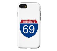 I-69 Souvenir de Voyage Interstate Road Trip - Interstate 69 Coque pour iPhone SE (2020) / 7/8